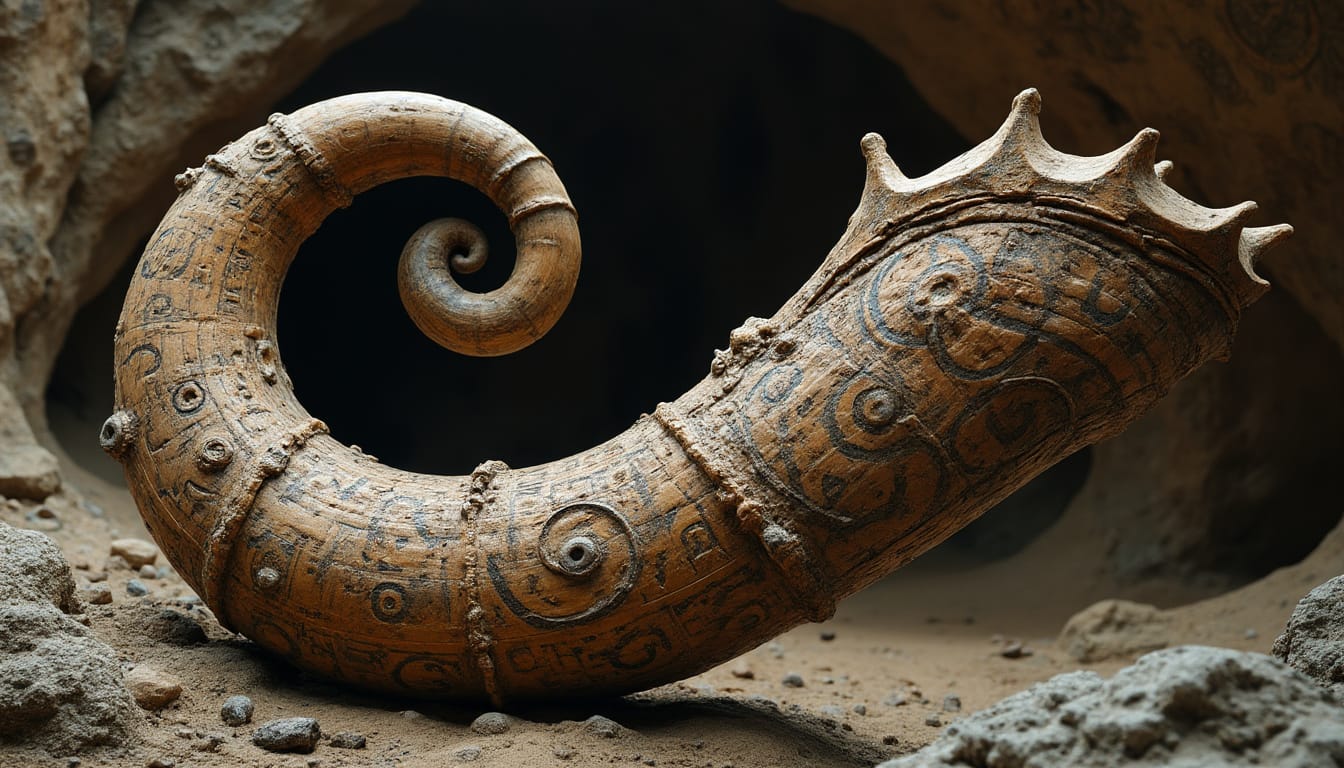 plongez dans l'histoire et la magie sonore d'une corne en coquillage découverte dans une grotte ancienne en france. ce voyage acoustique vous transportera dans le temps, révélant les mystères et les légendes qui entourent cet instrument unique.